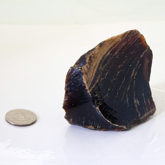 Raw Unpolished Sumatra Amber Fossil Stone 100% Genuine, 82.9g, Decor Stone - Picture 3 of 8